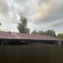 Metal roof