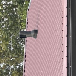 Metal roof